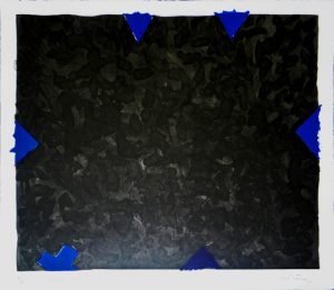 Blue, 1998, lithograph, 510 x 590mm