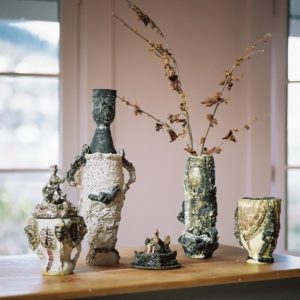 Spirit Jars, 2016, porcelain