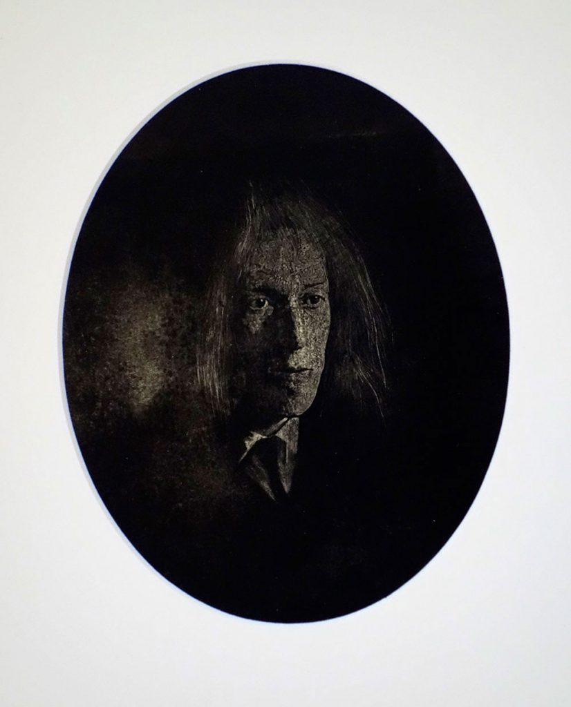 Lovecraft, 2017, monoprint, 120 x 150mm